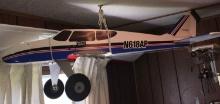 Remote control gas airplane appears it may be missing parts, complete body