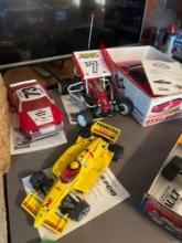 4 Radio controlled electric power cars