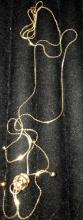 14k yellow gold knocker necklace 4.2