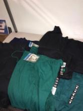 2- shirts /3- jogging pants 3- t-shirts/sweat shirt xlarge/ large tall