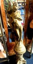 Tuscan/goddess style statue with base