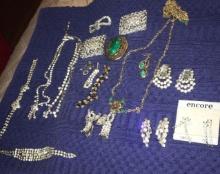 Vintage costume jewelry