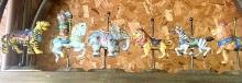 Carousel animal figurines
