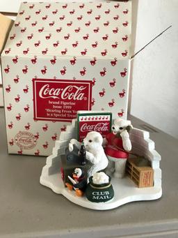 Coca-Cola 1999 hearing from you is a special treat figurine