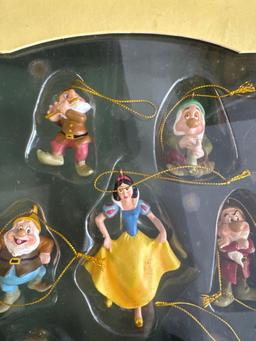 Snow White Christmas Collection Ornaments in box