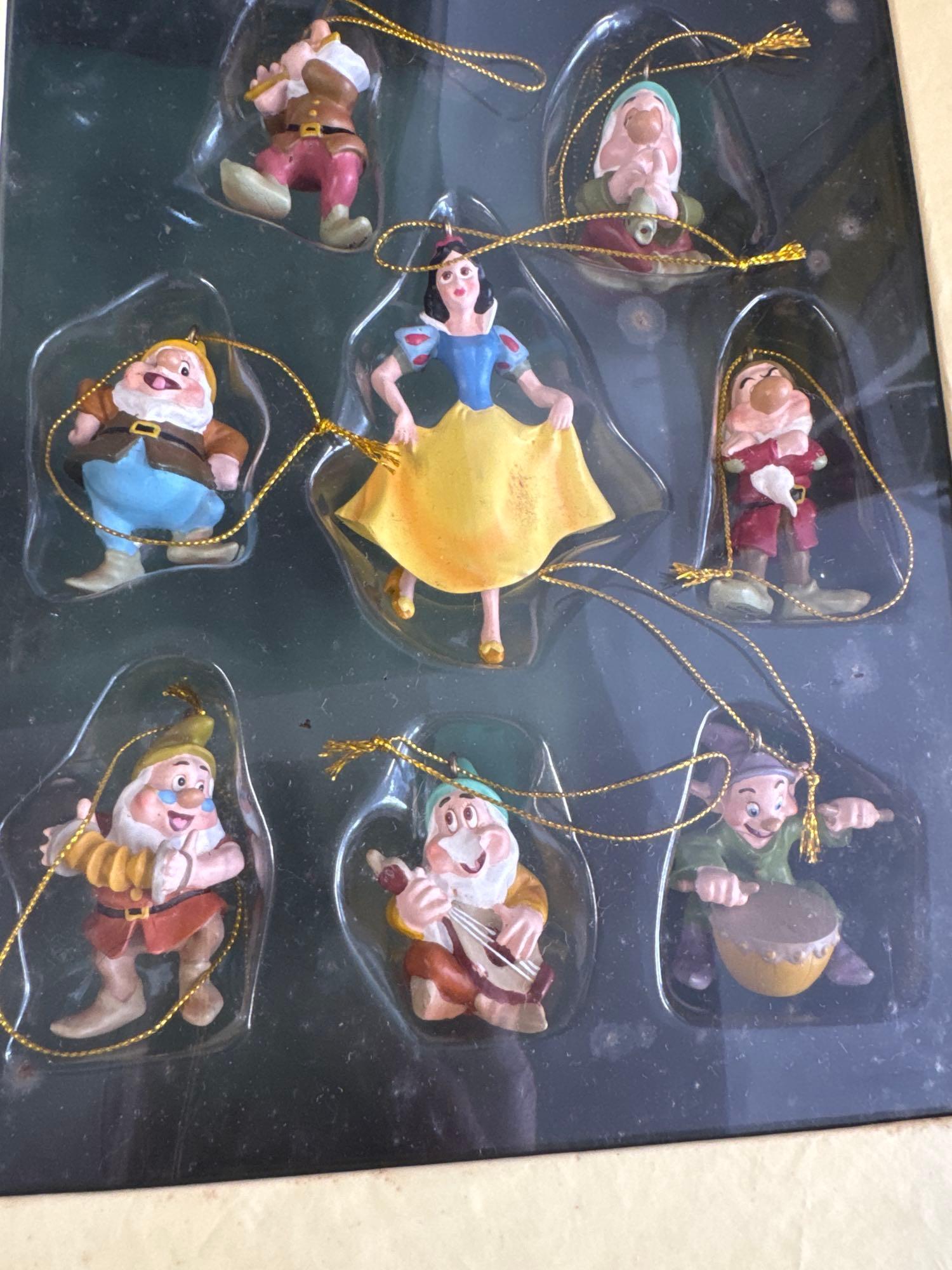 Snow White Christmas Collection Ornaments in box