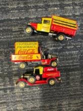 3- Matchbox models of yesteryears Coca Cola 1/43 scale