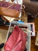 assorted purses /wallets