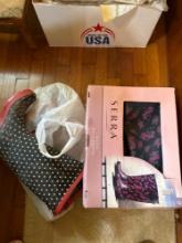 2- womens boots size 7