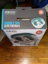 homedics bubble spa elite footbath