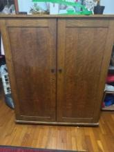 Cabinet with contents