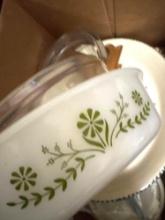 Box of glassware