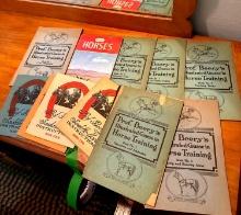 Vintage Horse Training books