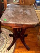 Vintage Marble Top Table