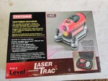 Craftsman laser track level