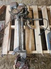 Vintage outboard motor