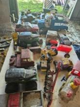 Old toy car and truck lot