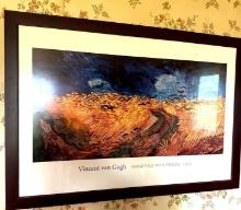 38x27 in Framed Van Gogh Print