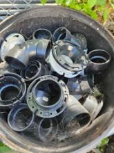 Barrel of sewer and drain fittings