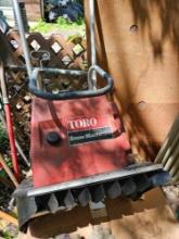 Toro snow master twenty in shed