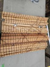 4 28 inch bamboo style shades
