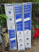 3 new four foot shop lights