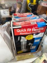 3- Quick fit flexible aluminum vent kit new