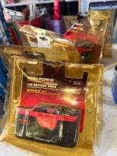 5- task force 12 volt battery packs new