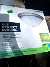 Project source flush mount ceiling fixture