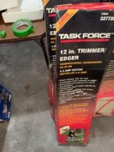 2- Task Force 12 inch trimmer/edger new