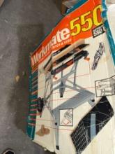 Black & Decker workmate 550 heavy duty portable project center & vise