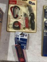 Kobalt 9 pc SAE folding hex key set & project source 5 pc tool set new