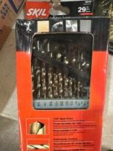 Skil 29 pc. gold oxide drill bits new