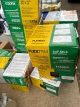 12- Boxes of Flextrim Self stick Vinyl wall base