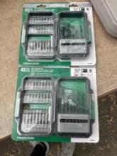 2- Hitachi Drill and Drive set bits New