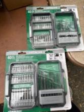 2- Hitachi Drill and Drive set bits New