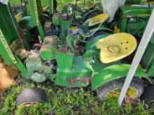 John Deere 110 8hp riding lawn mower