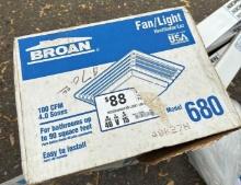 Broan Fan light