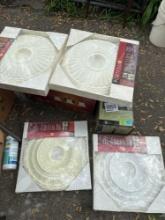 4- Ceiling Medallion lot New