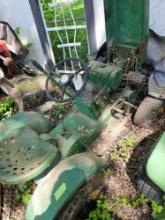 John Deere 110 8hp riding lawn mower