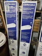 3 new 4 foot shop lamps
