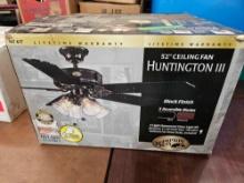 Fifty two inch huntington ceiling fan