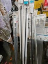 Assorted curtain rods