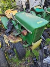 John Deere 110 8hp riding lawn mower
