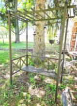 37x54 metal bench