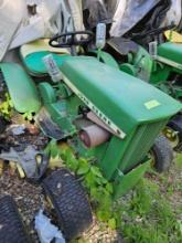 John Deere 110 8hp riding lawn mower