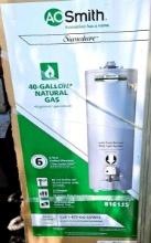 40 gallon natural gas water heater new inbox