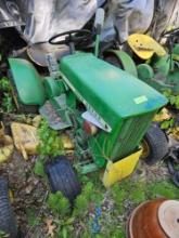 John Deere 110 8hp riding lawn mower
