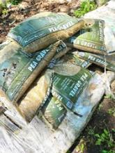 Approximately 15 bags of pea gravel