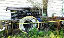 scrap steel and misc lot